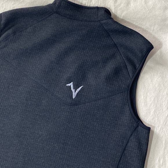 Voormi Wool Blend Full Zip Vest - Men's XL Old Money Golf Casual - Picture 11 of 15